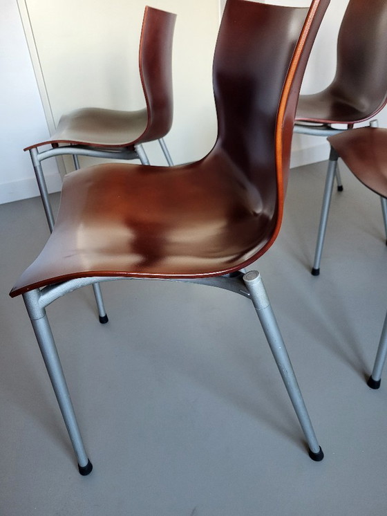 Image 1 of 4 sillas Driade Aleph Chameleon de Philippe Starck