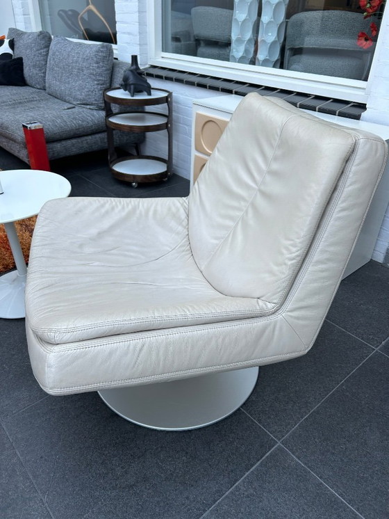 Image 1 of Vintage design leather lounge chair