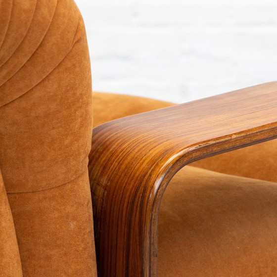 Image 1 of Poltrona italiana in ciniglia anni '70