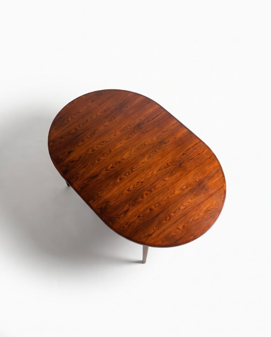 Tavolo Scandinavo Allungabile in Palissandro Rio - 1960 – Tavoli da pranzo, Wood (photo 8 of 8)