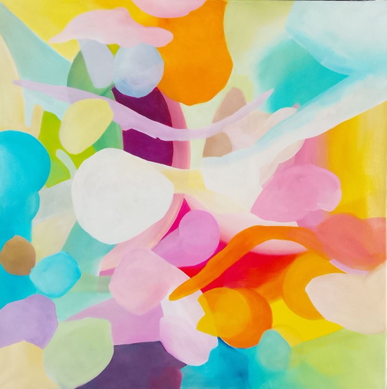 Image 1 of Acrylbild #homeberry 100x100cm