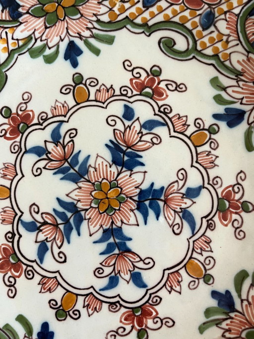 Precioso azulejo Makkumer de loza de porcelana – decoratieve objecten, Ceramic, Porcelain (photo 2 of 5)