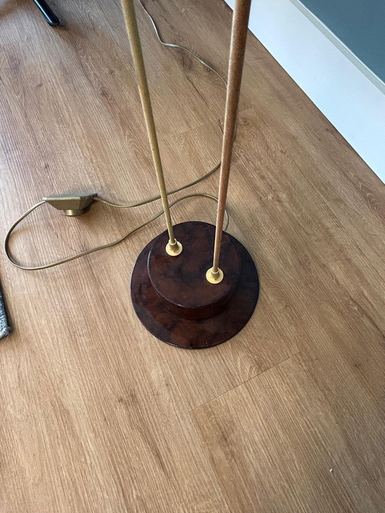 Image 1 of Lampadaire vintage en laiton