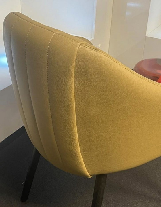 Image 1 of Sillas de comedor Leolux Baani (4)