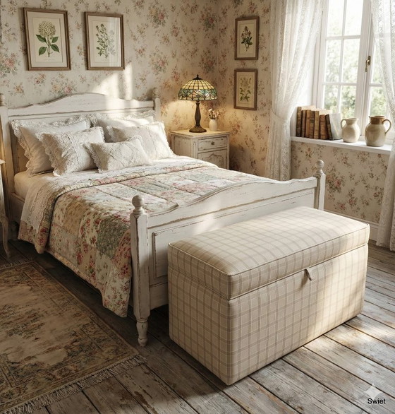 Image 1 of 2353 Coffre à couvertures, coffre de rangement, coffre à déguisements, coffre à rabat