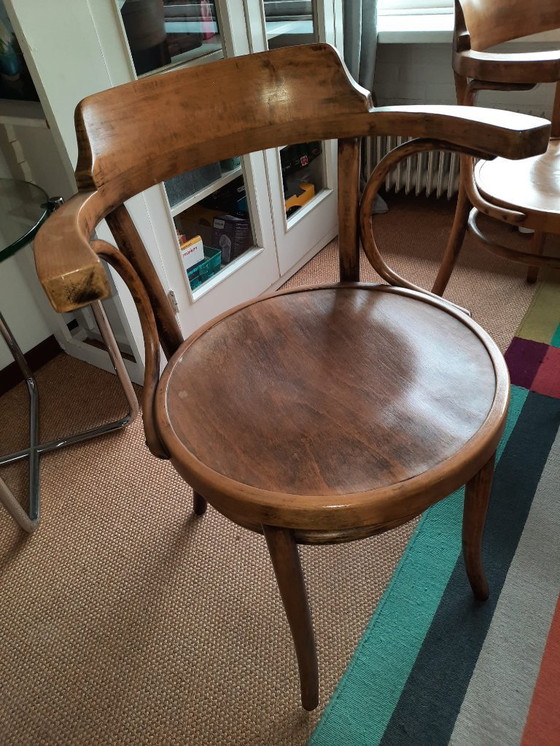 Image 1 of 4 sillones Thonet de madera curvada
