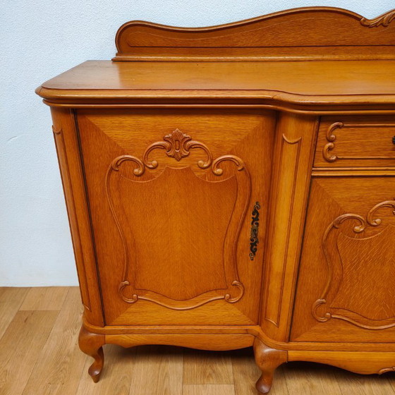 Image 1 of Vintage country Louis wall cupboard buffet cupboard dresser chest of drawers