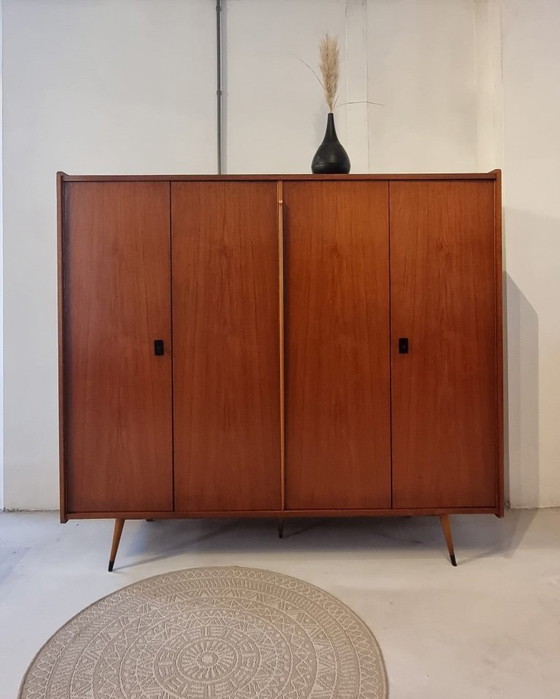 Mid Century kledingkast – Kledingkasten, Hout (photo 23 of 24)