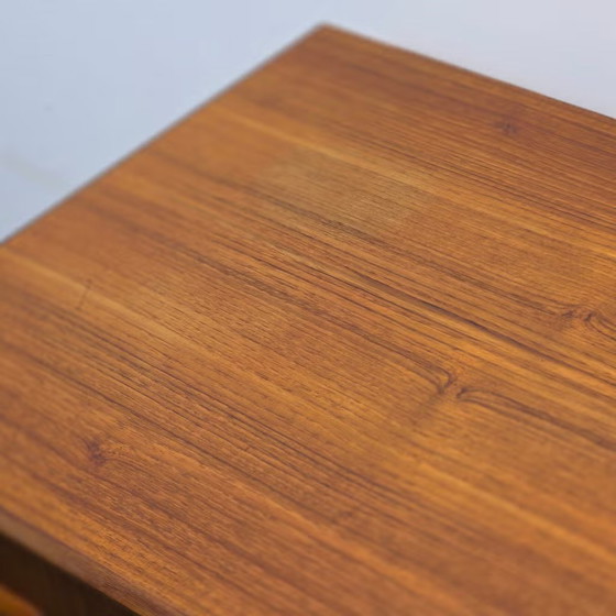 Vintage Danish chest of drawers, Omann Jun, 6 drawers, teak 1960s, Wood, Brown (photo 21 of 22)