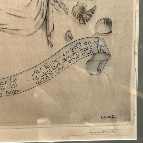 Leon Navez, R Vivier & A Marin, Incisioni, Set di 2 – Litografie e stampe, Paper, Art Deco (photo 8 of 10)