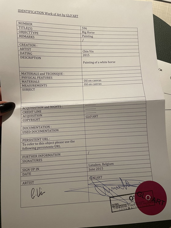 Image 1 of Très grand tableau