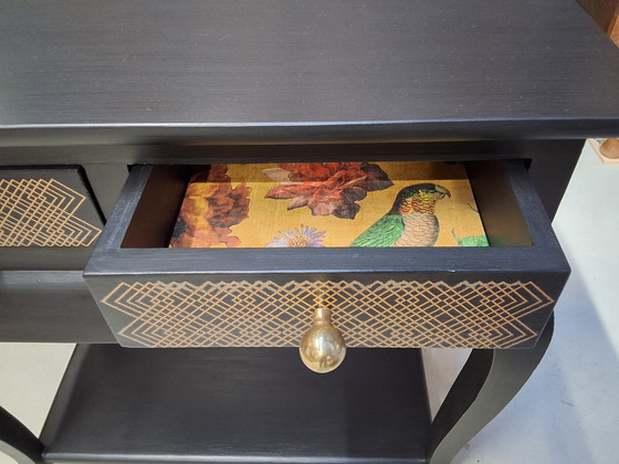 Image 1 of Table d'appoint - Console + Miroir