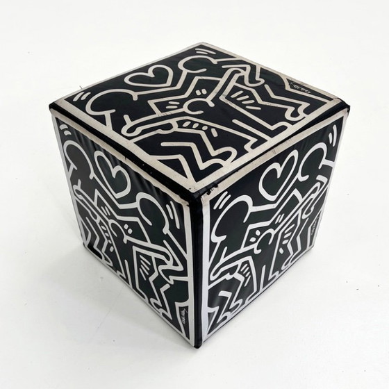 Image 1 of Keith Haring Stool from CreativaNDo, 1990s
