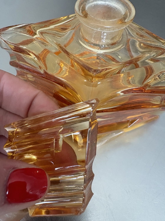 Kristallflasche – Dekorative Objekte, Crystal, Glass (photo 4 of 5)