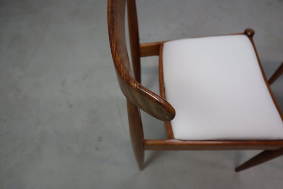 Image 1 of Set of six Alfred Hendrickx Model 500 dining chairs in Rosewood