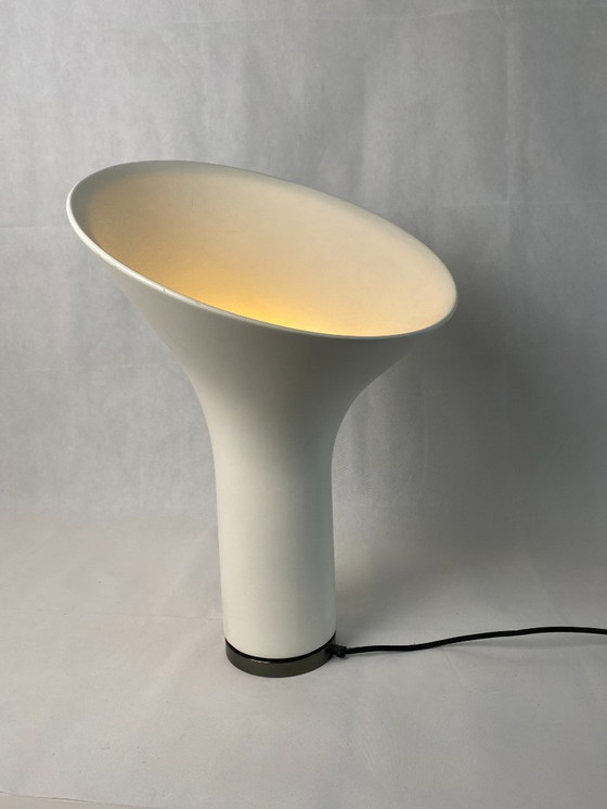 Image 1 of Rara lampada da terra/tavolo girevole 'Grace' di Antonio Minervini - anni '70