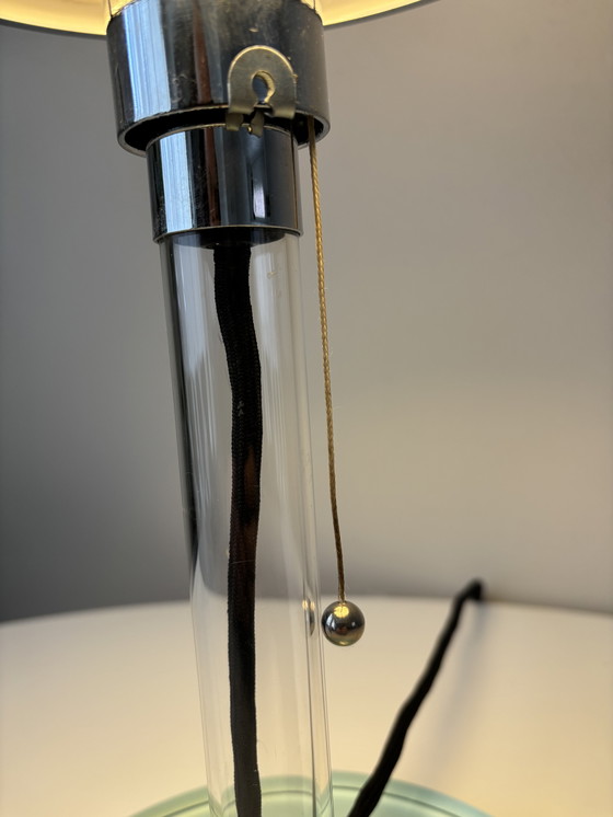 Image 1 of Lampe de bureau Bauhaus metalarte Italiaanse Wilhelm Wagenfeld 