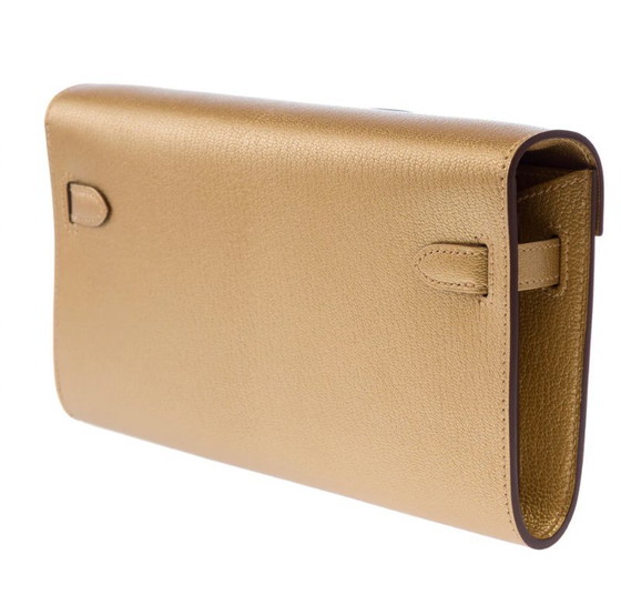 Image 1 of Sac HERMES Kelly zu gehen en Cuir Doré - 103378