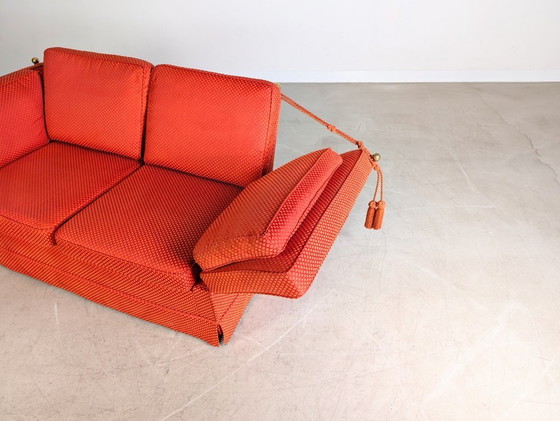 Image 1 of Divano originale Himolla Vintage Divano spagnolo Divano rosso Camino I