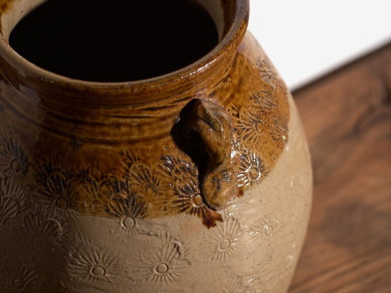 Antique Chinese glazed stoneware vase – China, circa 1900 – Rustic (photo 25 of 40)