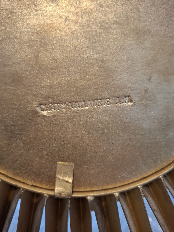 Image 1 of Miroir soleil 50cm Chaty Vallauris signé convexe de 1960.