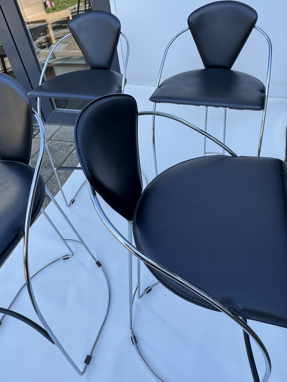 Image 1 of 4 sgabelli da bar post moderni in stile Arben