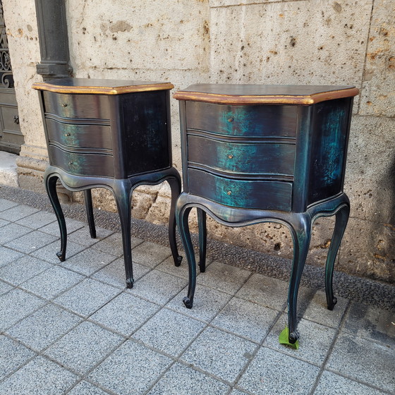 Image 1 of Pareja de cómodas galveadas, s. XX - Francia
