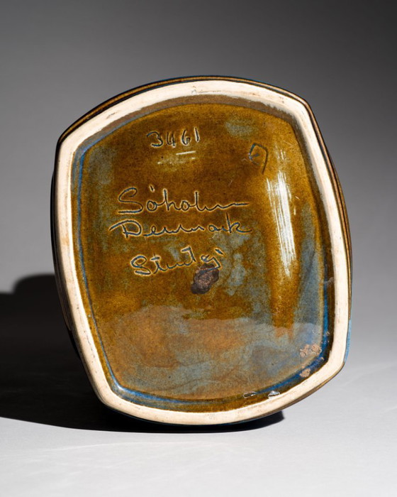 Image 1 of Monumentale Søholm Studio Keramikvase Einar Johansen Dänemark 1960er Jahre Modell 3461