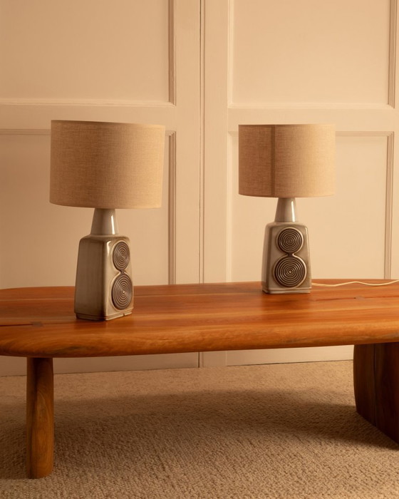 Image 1 of Paar Soholm lampen - Denemarken 1960