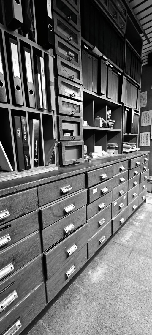 Vintage kast  v/d firma Bohnacker uit 1953