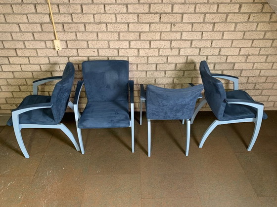 Image 1 of 4x Leolux Camarilla Esszimmerstühle