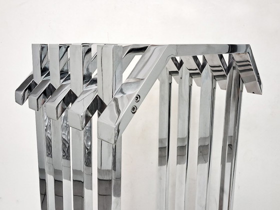 Decoratieve zuil interieur object display – Metal, Vintage (photo 13 of 15)