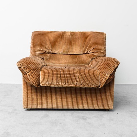 Image 1 of POLTRONA LETTO IN TESSUTO DOIMO SALOTTI ANNI ’70 VINTAGE MODERNARIATO