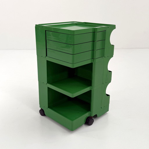 Grüner Boby-Wagen von Joe Colombo für Bieffeplast, 1960er Jahre