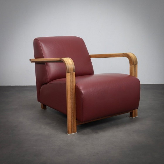 Image 1 of Een paar Hemingway-fauteuils van Hugo de Ruiter, Nederland, jaren 90.
