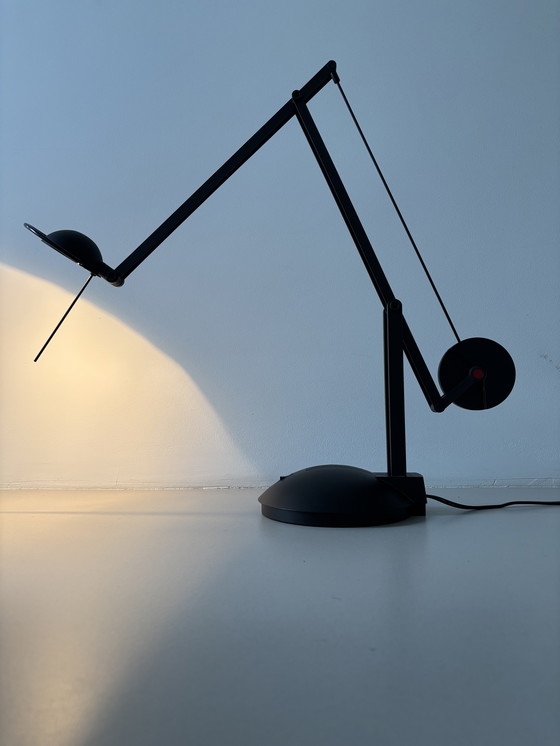 Image 1 of Lampe à contrepoids des années 80, vintage 1980