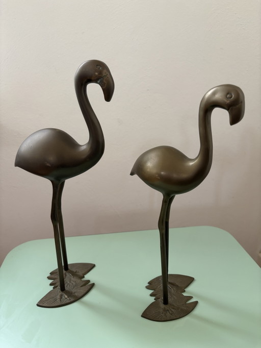 Flamants roses, Hollywood Regency – decoratieve objecten, Brass (photo 2 of 6)
