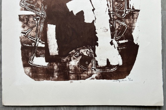 Image 1 of Zeefdruk Wim Motz