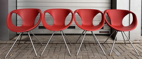 Image 1 of 4x Tonon design dining chairs