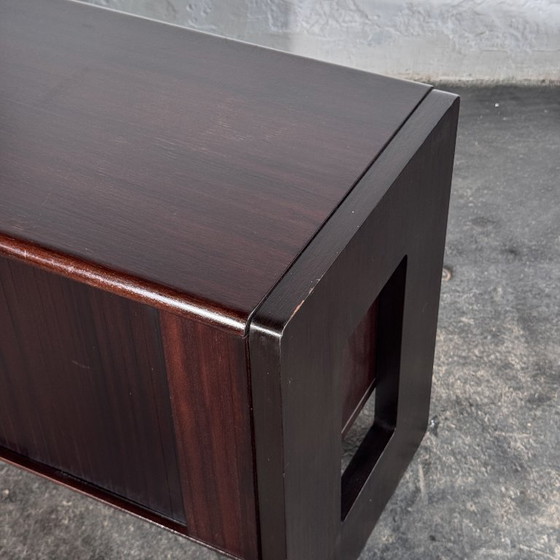 Sculptural Sliding-Door Sideboard / TV Stand, 1990s – Brass (photo 10 of 15)
