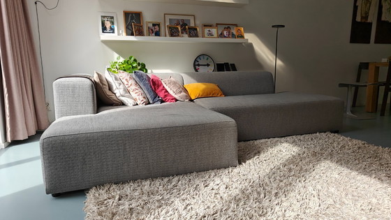 Image 1 of Geräumiges graues Ecksofa von 4x6 Sofa