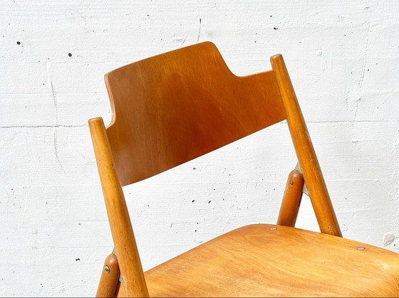 Image 1 of 2 sillas plegables SE 119 de Egon Eiermann para Wilde + Spieth