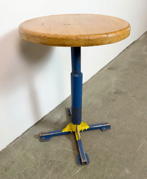 Image 1 of Industrial Workshop Stool, 1960s