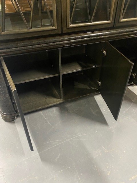 Image 1 of Roberti Rattan Vintrinekast Donker Bruin