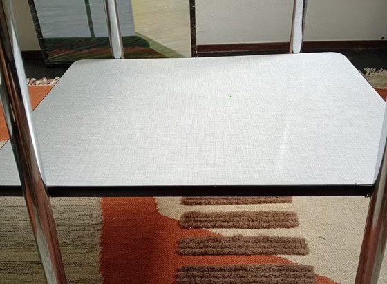 Tavolino vintage Formica - 55x55 cm – Tavolini, Altro (photo 4 of 5)