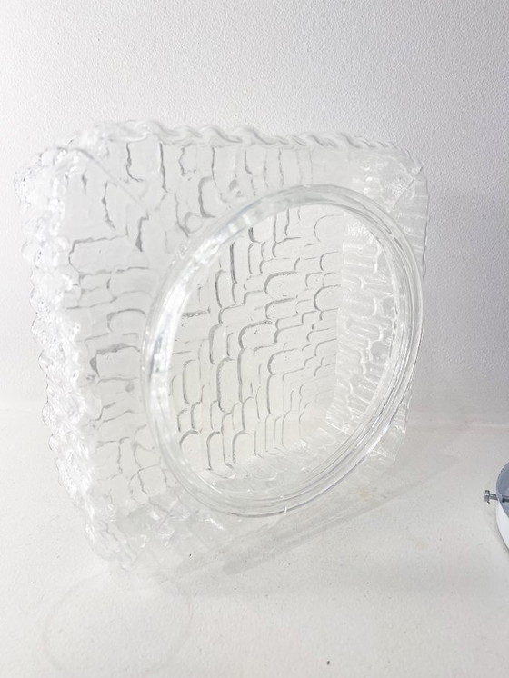 Image 1 of Plafonnier Verre Moulé, 1970