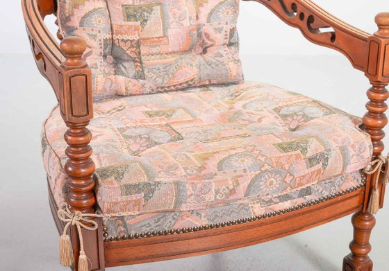 Image 1 of Giorgetti Museo lounge chairs set of 2