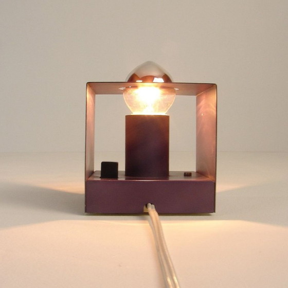 Image 1 of Kubus Space-Age wall/table lamp.