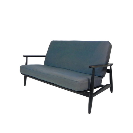 Vintage design bank jaren 60 in de stijl van Viko Baumritter