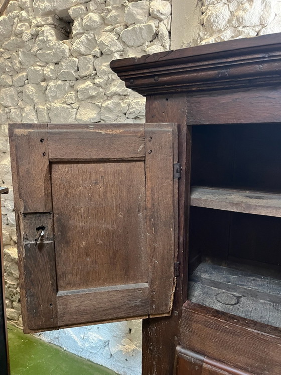 Buffet mit 4 Türen, 18. Jahrhundert, Highboards, Holz, Braun (Foto 14 von 15)